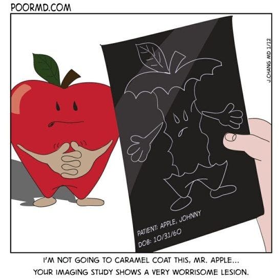 Radiology Comic: Bad Apple