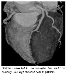 Radiation exposure varies widelyin 64-slice cardiac CT protocols