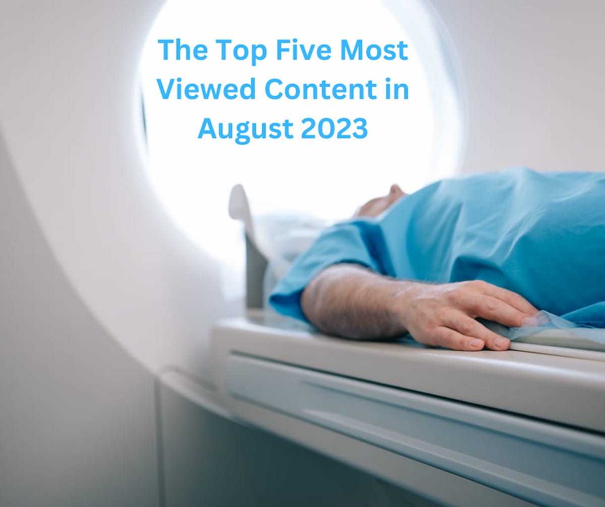 The Top Five Most Viewed Content at Diagnostic Imaging in August 2023