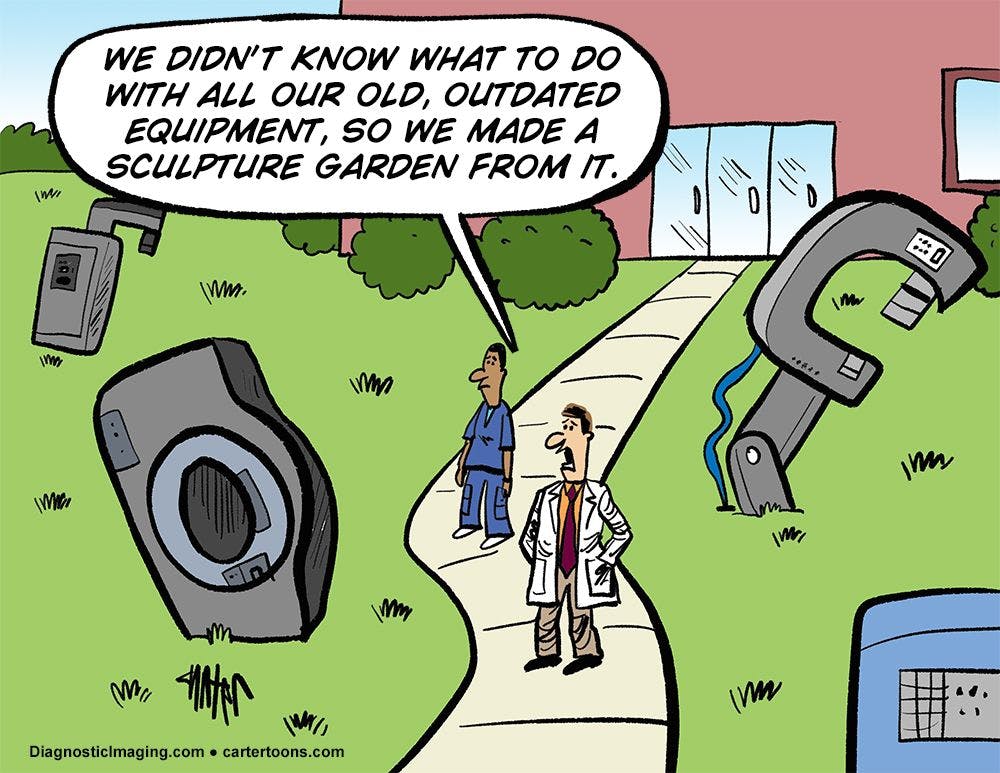 Radiology Comic: What to Do With Outdated Equipment