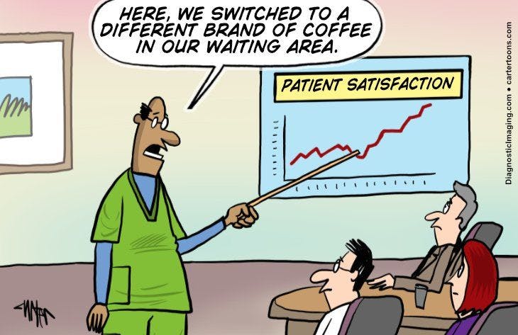 Patient Satisfaction Comes Down to ... Coffee?