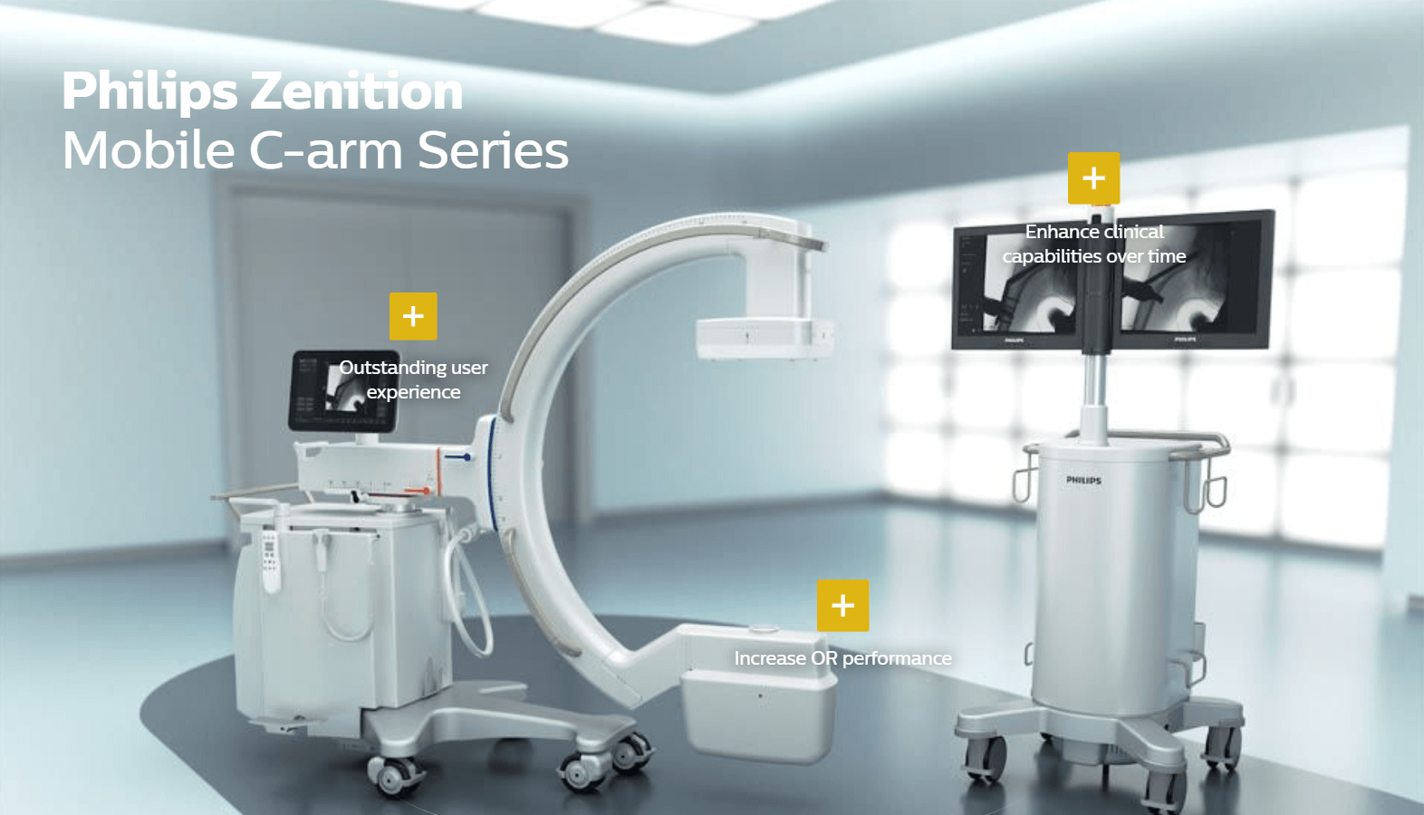 Philips Announces Two Innovations to Zenition Mobile C-arm Platform, Enhancing Operating Room Workflow