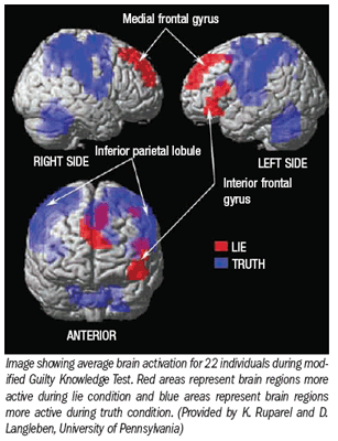 fMRI for lie detection findscustomers but lacks science