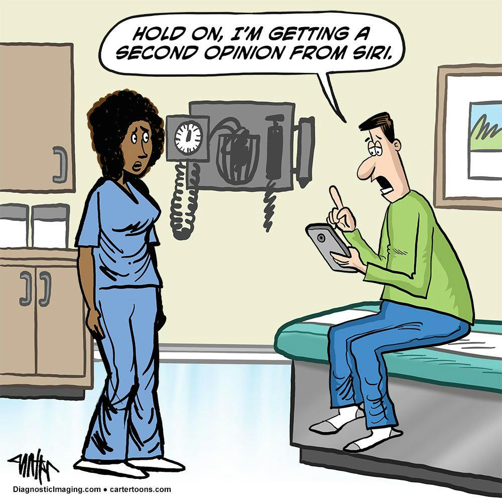 Radiology Comic: Hey Siri