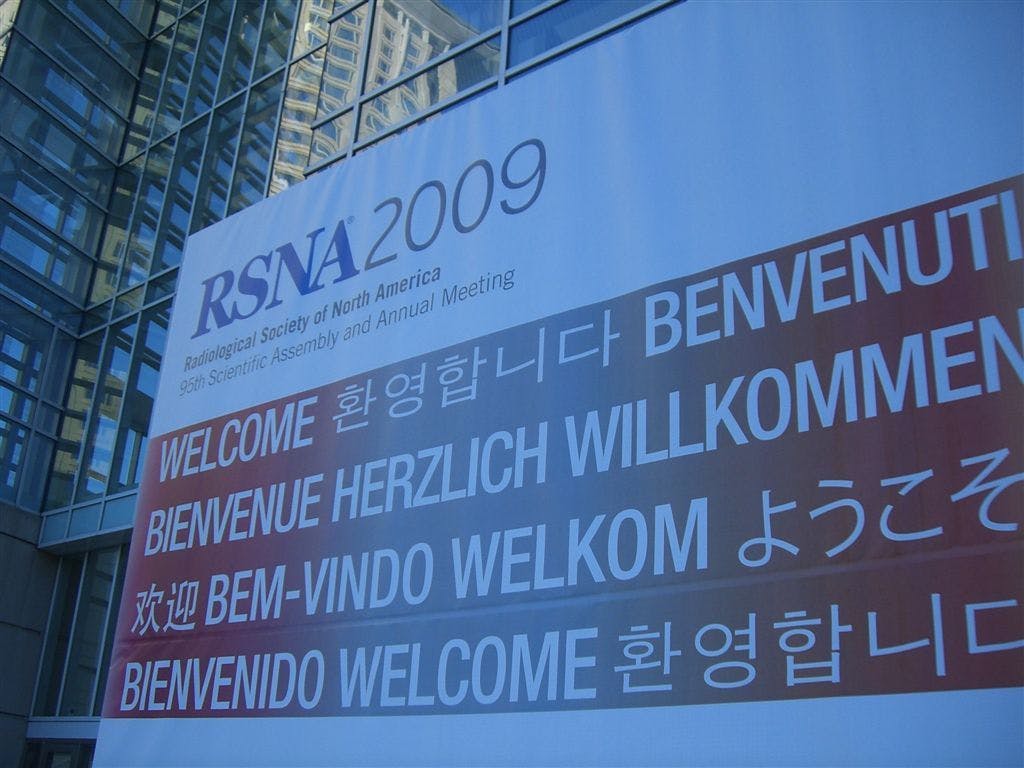 Will Europe and Asia eventually take over at the RSNA meeting?