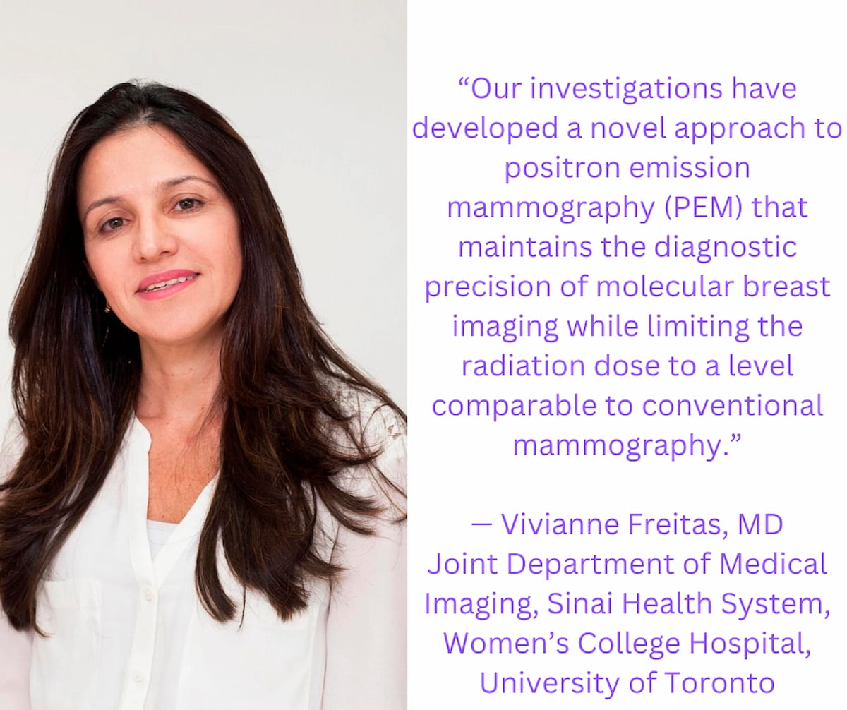 Assessing The Potential of Positron Emission Mammography: An Interview with Vivianne Freitas, M.D.