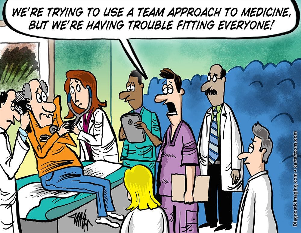 Radiology Comic: Extreme Team Medicine