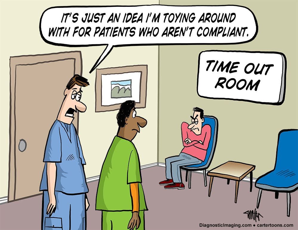Radiology Comic: The Timeout Room